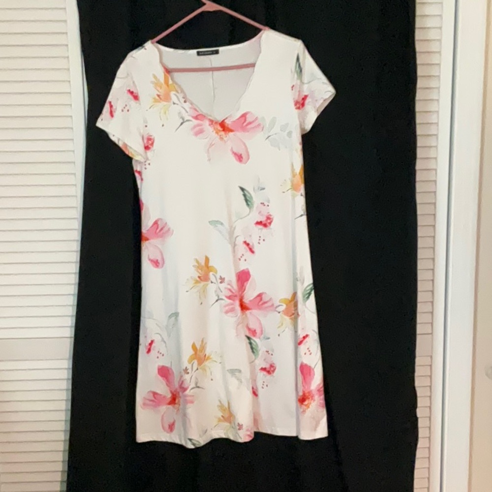 Floral Print Women's Dress
